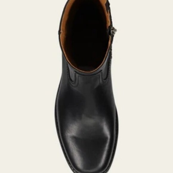 NWOT Frye Men's Campus Leather Inside Zip Boots - Picture 4 of 6